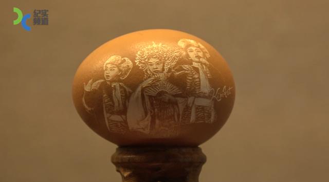 上海锦江卢浮亚洲酒店蛋雕展化蛋壳为艺术，为您带来刀尖下的艺术品