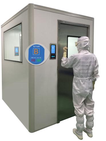 嘉柏利通虹膜RFID双模块门禁机 用科技为药企洁净防护助力
