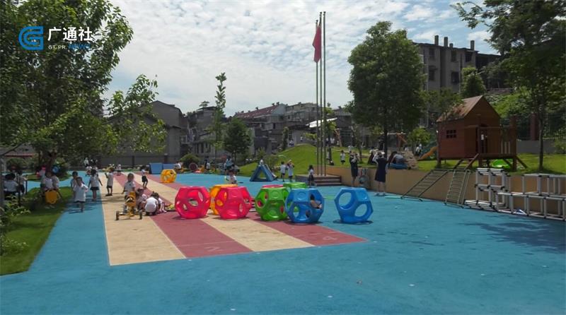 兰溪市机关幼儿园打造安吉游戏实践园，让孩子在阳光下健康成长(图2)