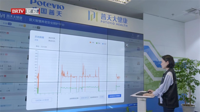 普天大健康自主研发科技平台为社区老人打造智慧养老解决方案(图3)