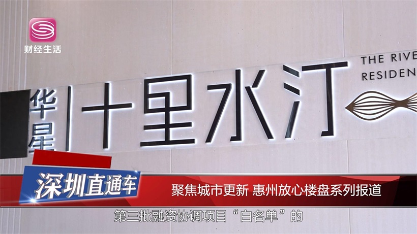 聚焦城市更新,惠州放心楼盘系列报道——华星·十里水汀