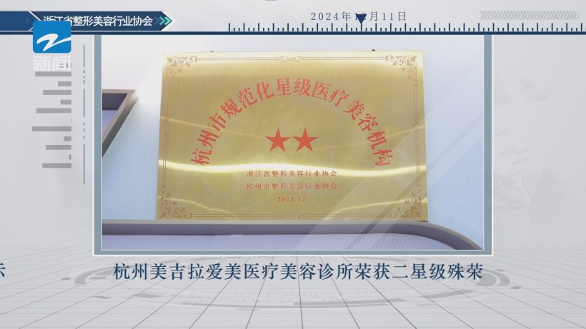 杭州美吉拉医美诊所获二星级荣誉，打造安全医美新典范