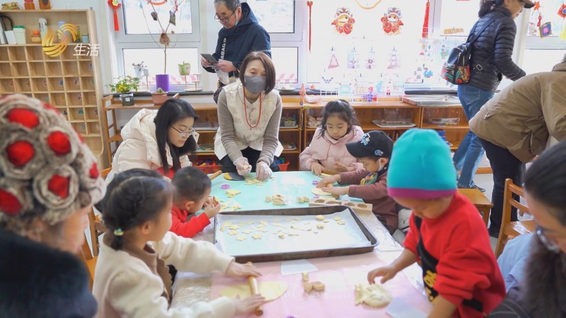 传统文化润童心，青岛幼师附幼二月二活动启智成长(图4)