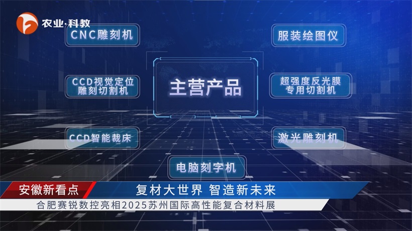 合肥赛锐数控亮相苏州复材展，诚信经营领航数控雕刻领域(图3)