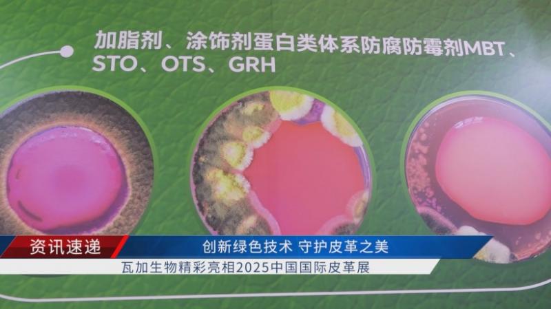上海瓦加生物科技有限公司携创新环保产品亮相2025中国国际皮革展(图3)